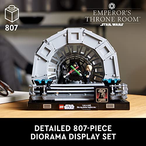 LEGO Star Wars Emperor’s Throne Room Diorama 75352 Building Set for Adults K2199