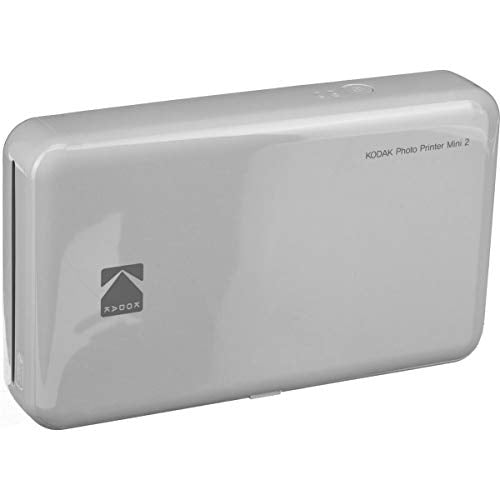 Kodak Mini 2 HD Wireless Portable Instant Photo Printer for iOS & Android (White) T9634