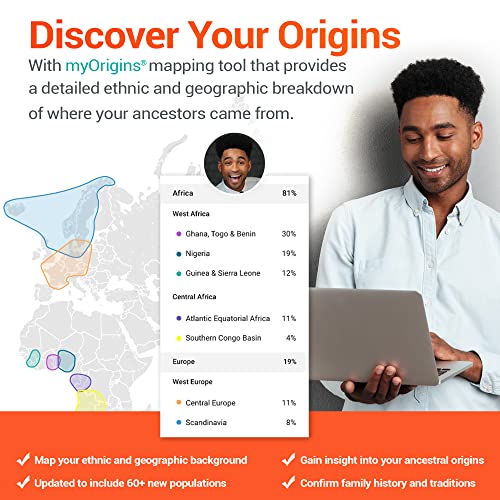 Family Finder Ancestry & DNA Test Kit, At-Home Sampling W541660