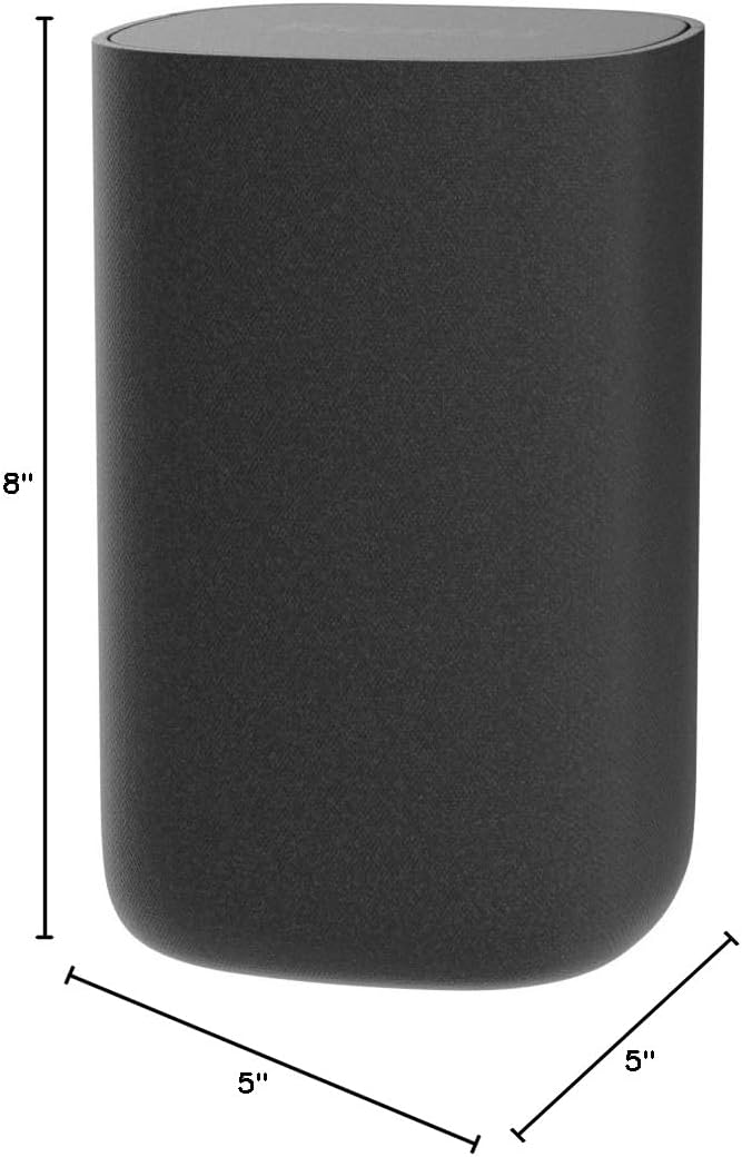 Roku Wireless Speakers 2 Count for Roku Streambars or Roku TV, Black A394