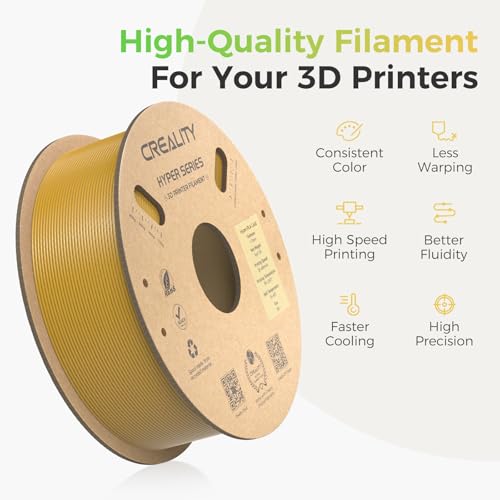 Creality PLA Plus Filament 1.75mm Rainbow Multicolor 1KG Spool O376011