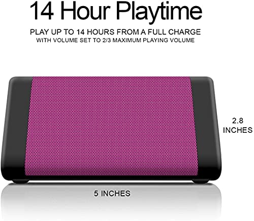 OontZ Angle 3 Portable Bluetooth 5.4 Speaker, IPX5 Water-Resistant, Black B762769