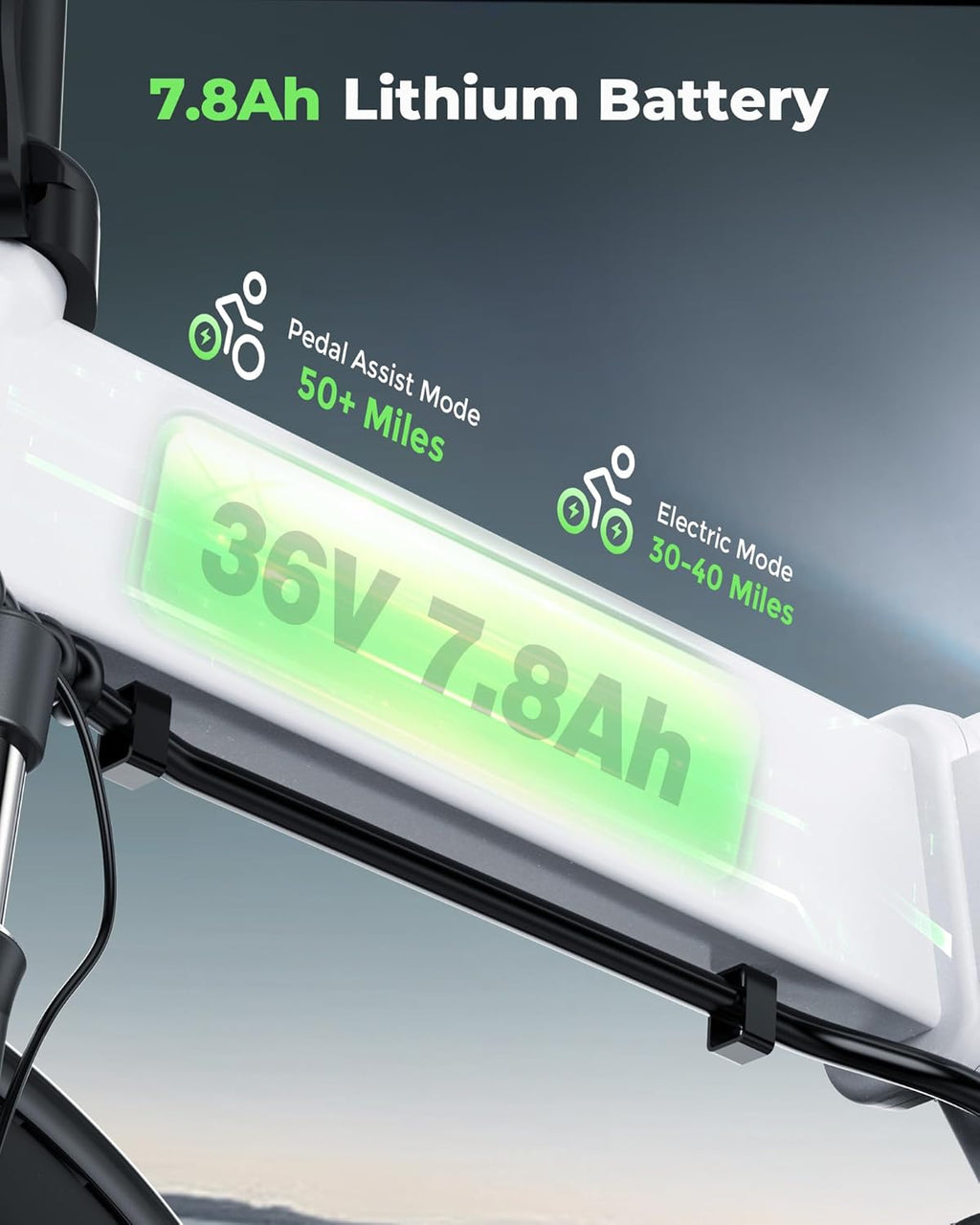 isinwheel U3 16" Foldable Electric Bike for Adults, 500W, 45 Miles Range R1392