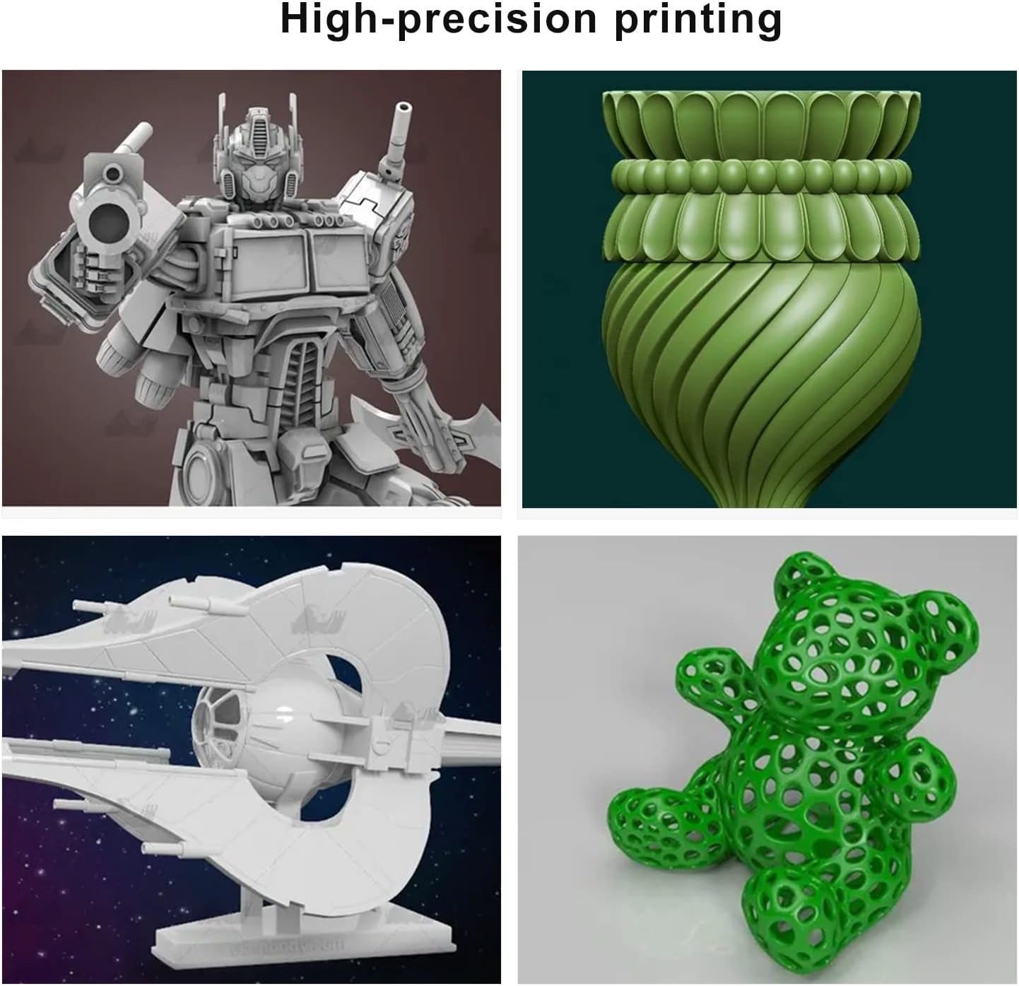 X1 FDM Mini 3D Printer for Beginners, 100x100x100mm A2044