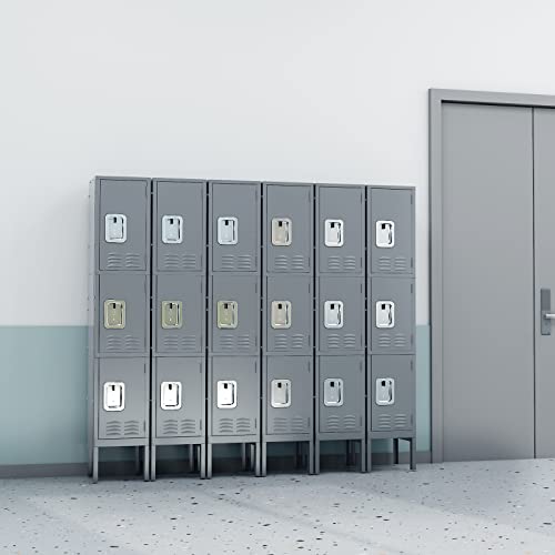 Metal Locker 1 Door 71" Storage Cabinet for Employees, School, Hospital, Gym I289