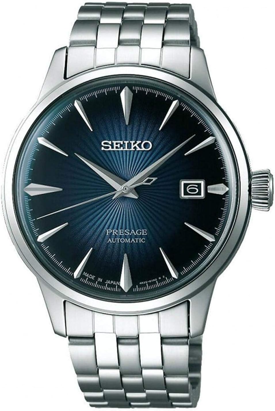 Seiko Mens Analogue Automatic Watch with Stainless Steel Strap SRPB41J1, Stainless Steel, Bracelet