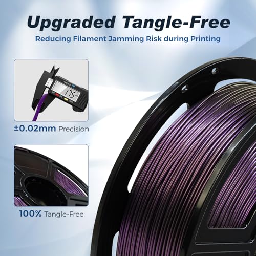 FLASHFORGE Rapid PLA Filament 1.75mm Ruby Red, 1kg Spool B504