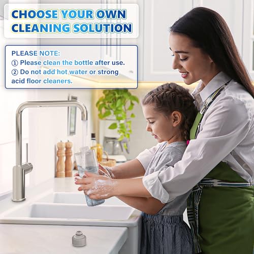 MEXERRIS Spray Mop for Hardwood Floors with 5X Washable Pads S732