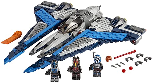 LEGO Star Wars Mandalorian Starfighter 75316 Building Kit with 3 Minifigures, 544 Pieces M4994