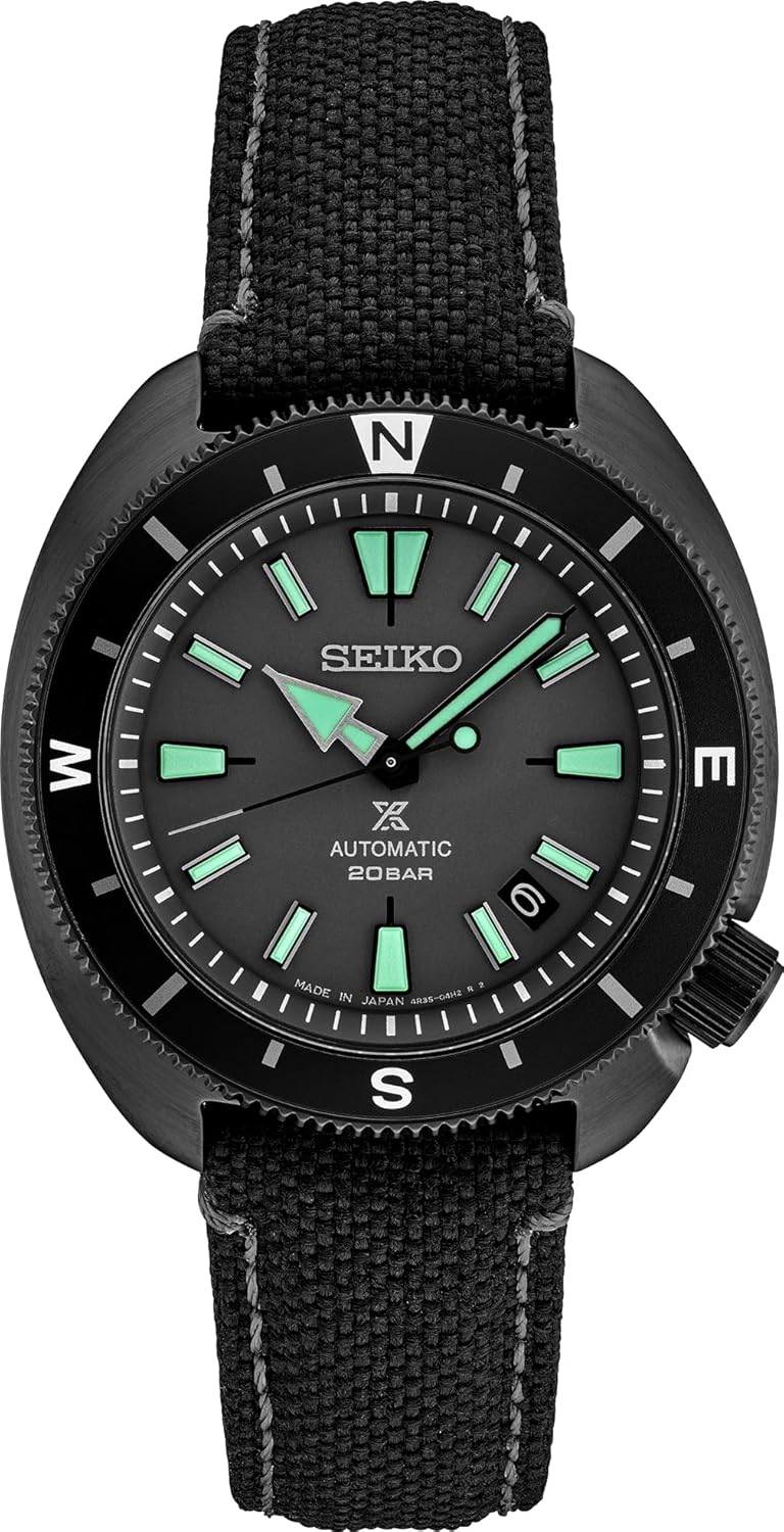 SEIKO SRPH99 Automatic Dive Watch for Men - Prospex Limited Edition - LumiBrite Hands, Rotating Compass Bezel - Water Resistant 200M