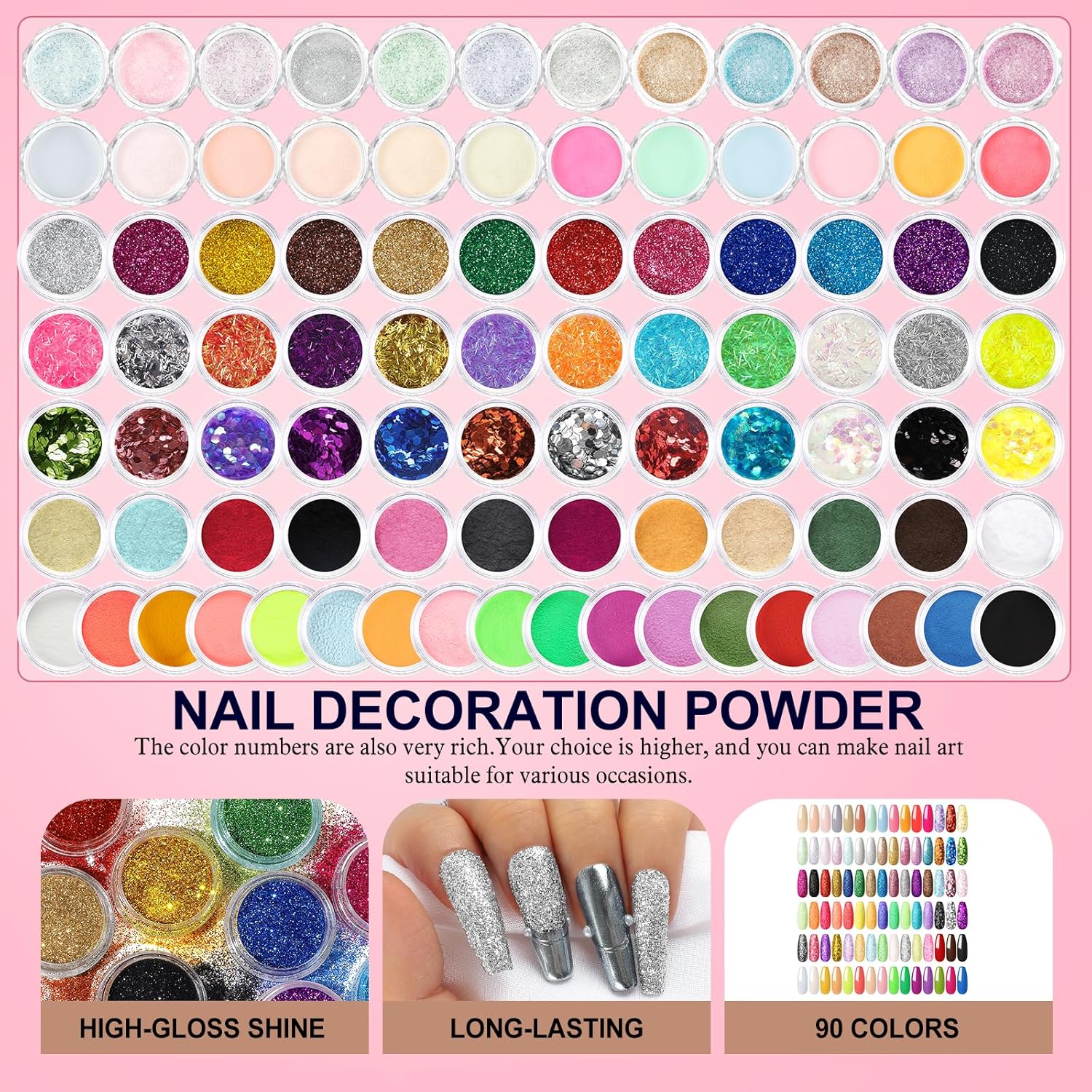 Acrylic Nail Kit with Drill and UV Light for Beginners 45pcs P248