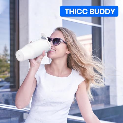 Frost Buddy Thicc Buddy 40 oz Stainless Steel Tumbler with Lid and Straw Q581