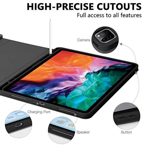 iPad Pro 12.9 Keyboard Case with Detachable Wireless Keyboard, Champagne Q953
