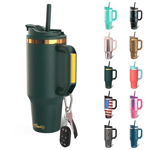Frost Buddy Thicc Buddy 40 oz Stainless Steel Tumbler with Lid and Straw Q581