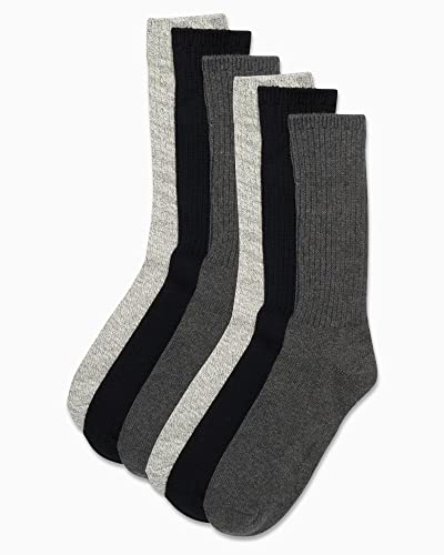 Calvin Klein Men's Lightweight Cotton Crew Socks (6 Pairs) J625913