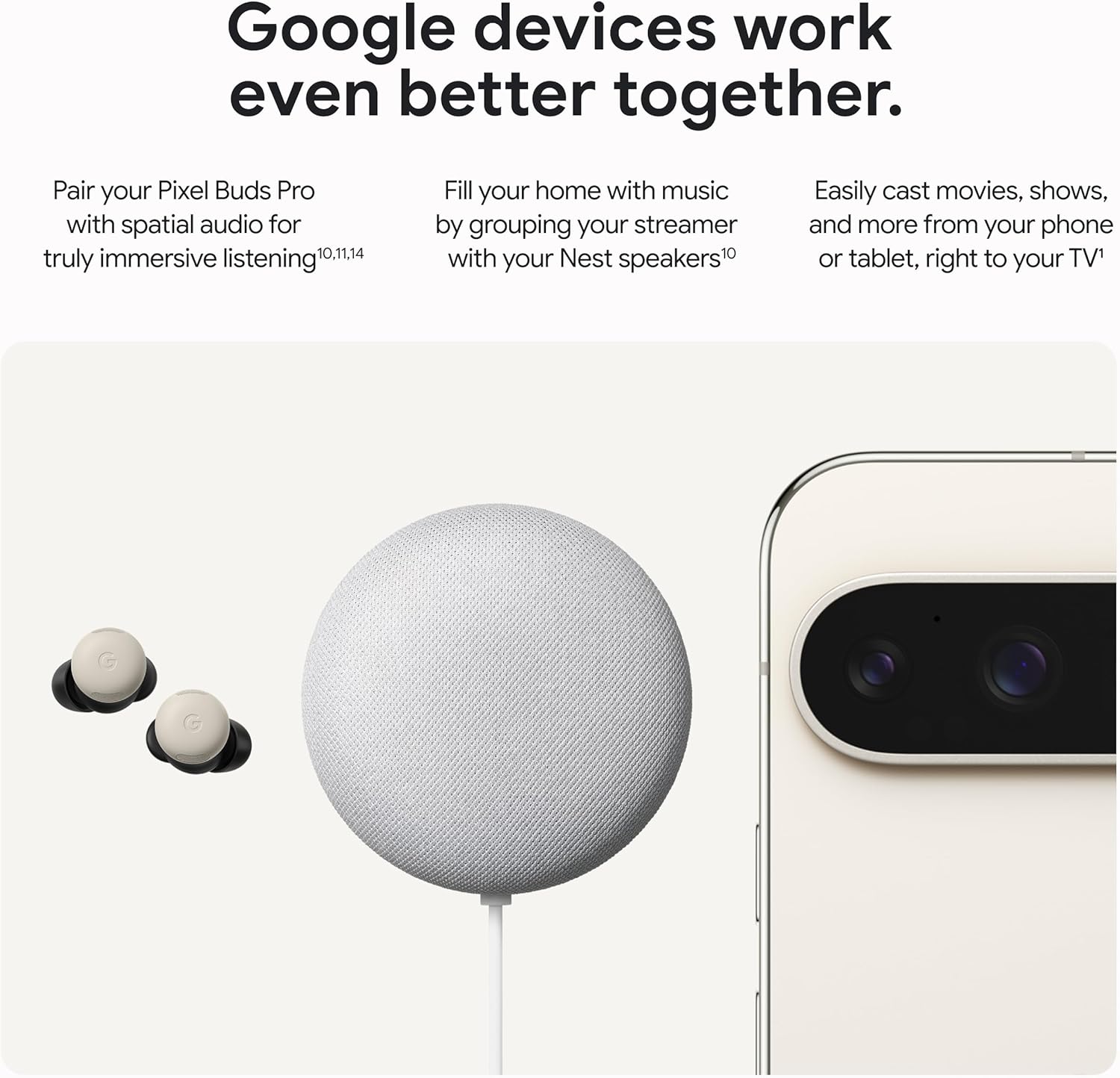 Google TV Streamer 4K with Voice Search Remote, 32 GB Storage, Porcelain V452