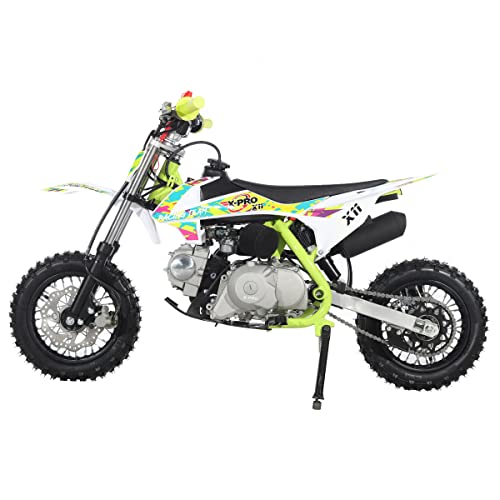 X-PRO 110cc Dirt Bike Automatic Transmission with 10" Tires (Green) Z8563