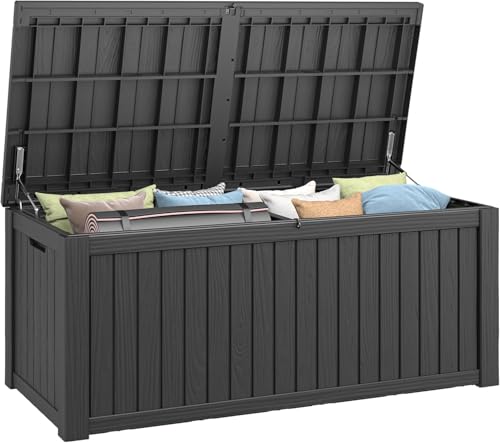 NUNU LAB 31 Gallon Outdoor Storage Box Waterproof Lockable Lid I8083