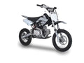 SYX MOTO 125cc Dirt Bike Adults Pit Bike Youth Gas Dirtbike 4 Speed Manual Clutch 14/12 inch