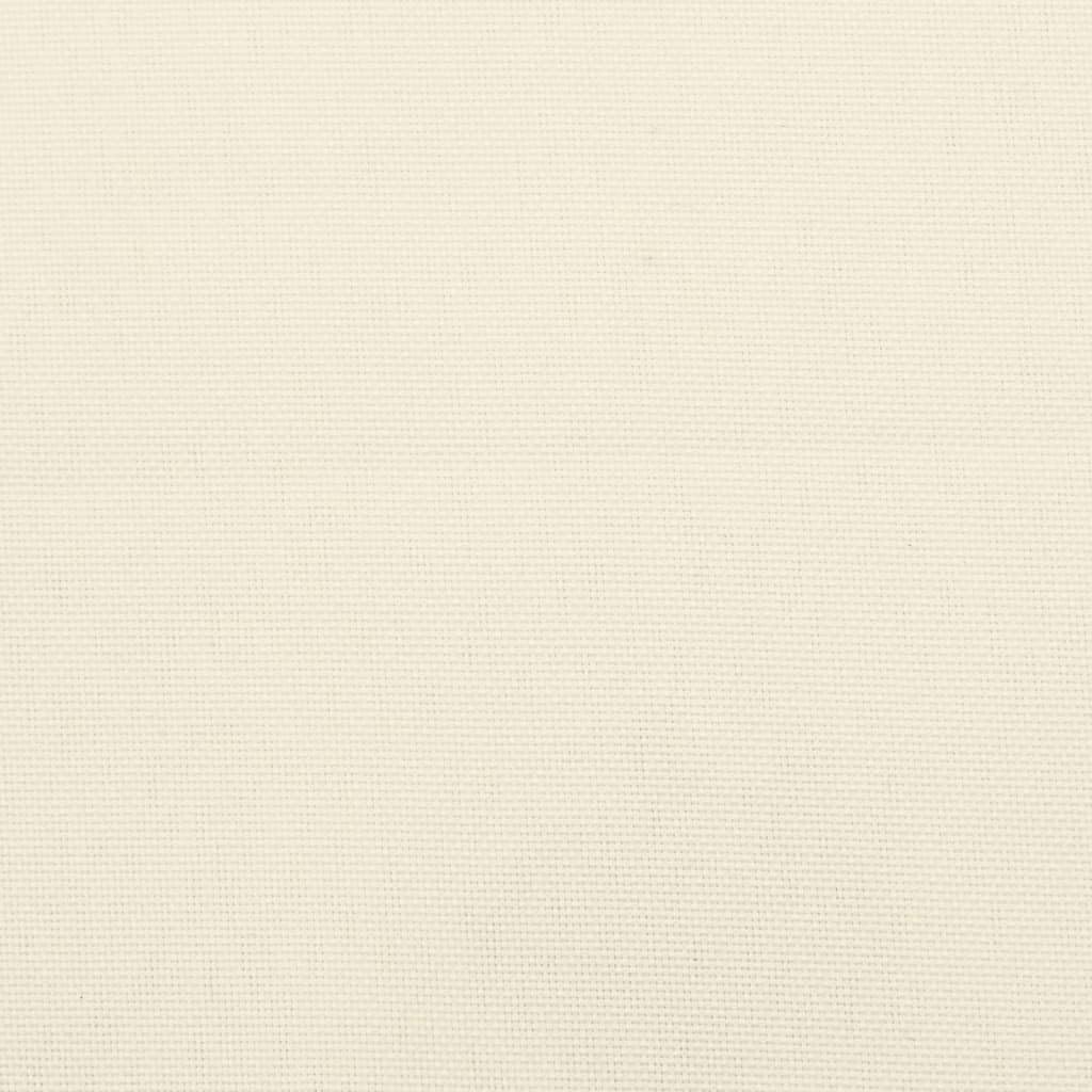 vidaXL Bench Cushion Outdoor Water Repellent Patio Furniture Cream White J615903