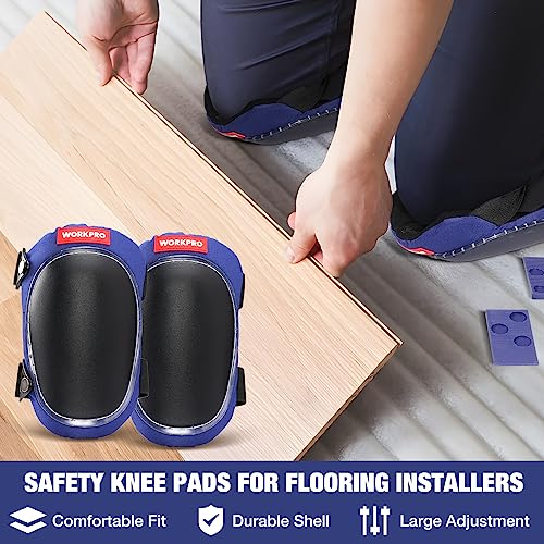 WORKPRO Laminate Flooring Installation Kit with Mallet, Pull Bar, Tapping Block and Spacers F82262