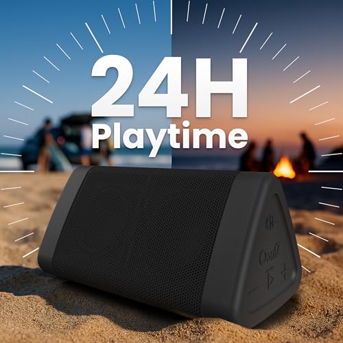 OontZ Angle 3 Portable Bluetooth 5.4 Speaker, IPX5 Water-Resistant, Black B762769