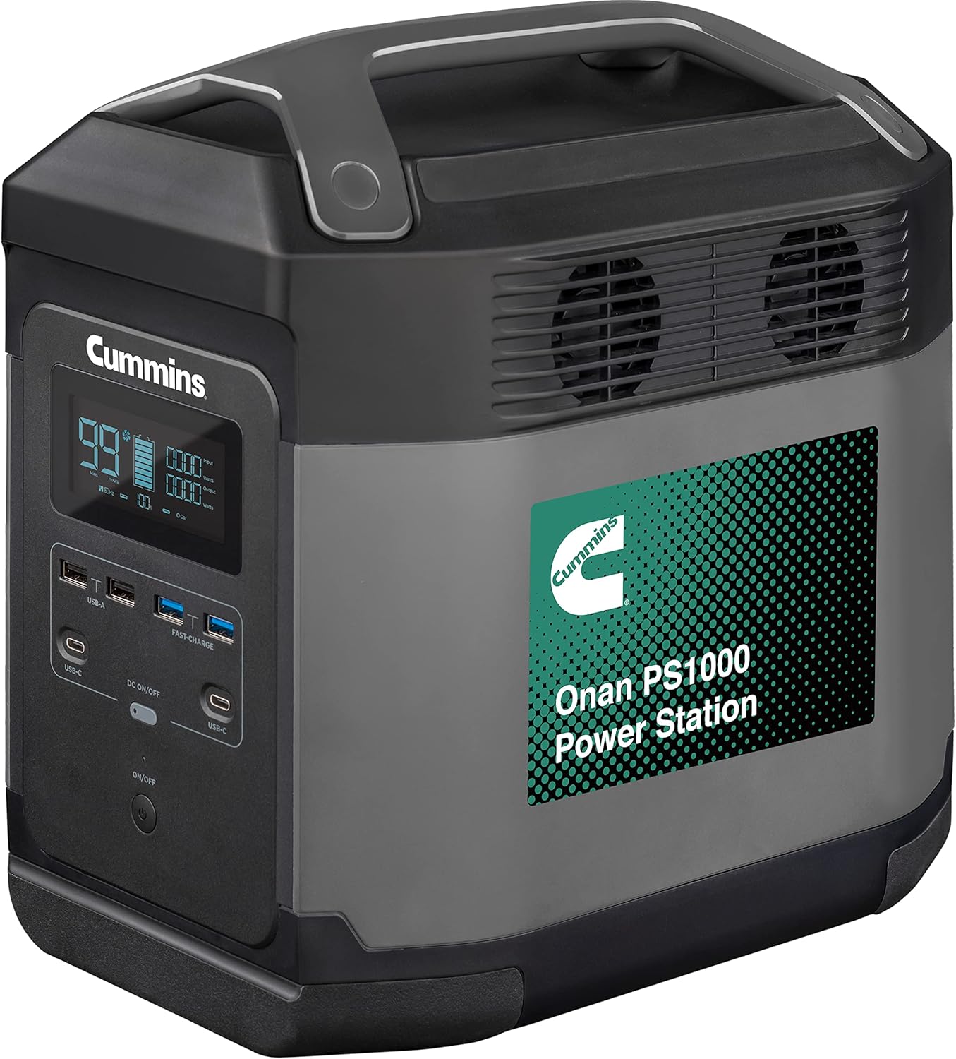 Cummins Onan PS1000 Power Station Lithium-ion Inverter Generator 3000 Peak Watts D6268