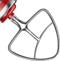 Stainless Steel Beaters for Kitchenaid Stand Mixer, 4.5-5Qt Tilt-Head Paddle Attachment for Kitchenaid Mixer, Polished Flat Beater Replacement for KitchenAid-Dishwasher Safe
