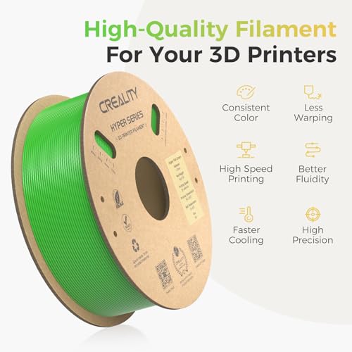 Creality PLA Plus Filament 1.75mm Rainbow Multicolor 1KG Spool O376011