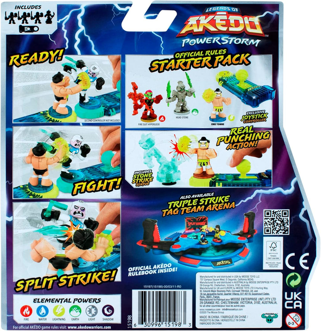Akedo Legends of Akedo Power Storm Official Starter Pack with Punch Attack Z43544