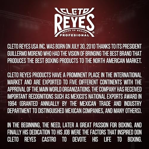 CLETO REYES Traditional Lace-Up Boxing Gloves for Training and Sparring S1445