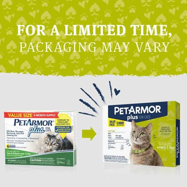 PetArmor Plus Flea and Tick Treatment for Cats C6680