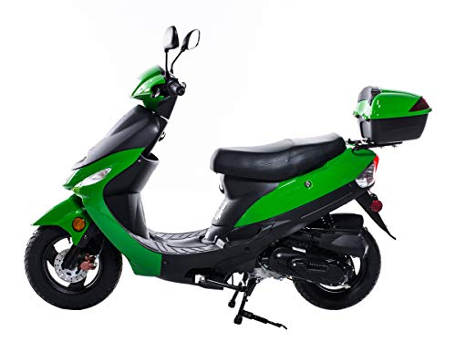 Taotao 50cc Gas Street Legal Scooter ATM50-A1 Green V932555