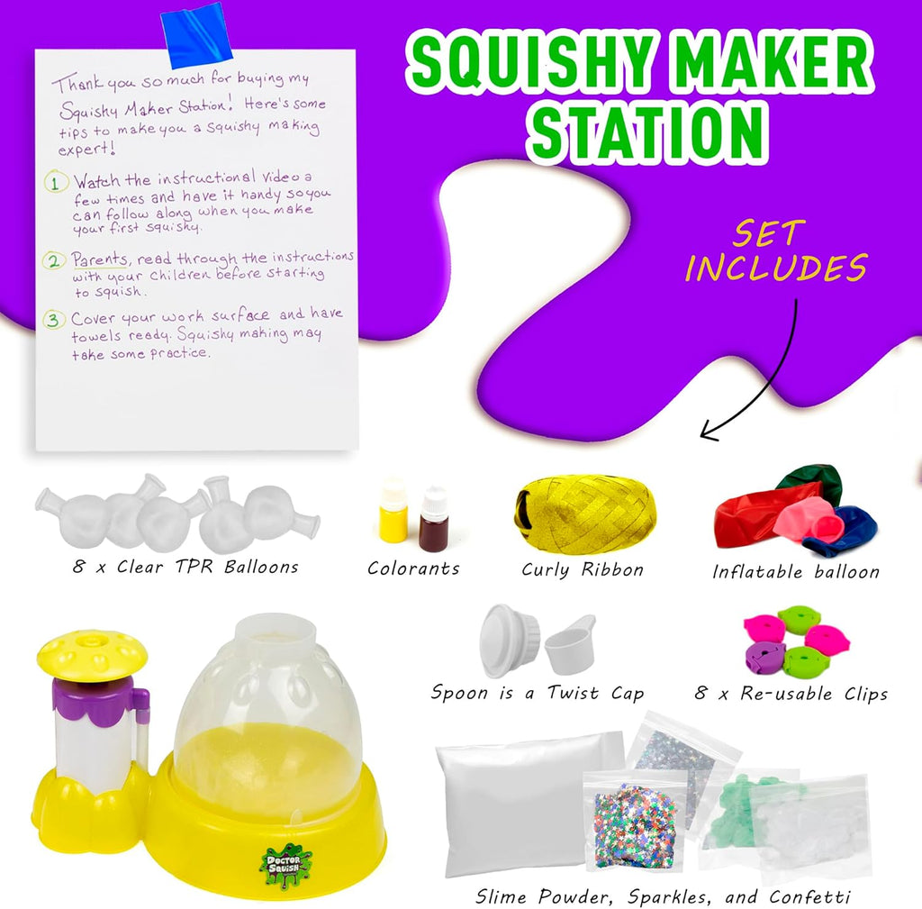 Doctor Squish Squishy Maker Station DIY for Ages 8 & Up G251442