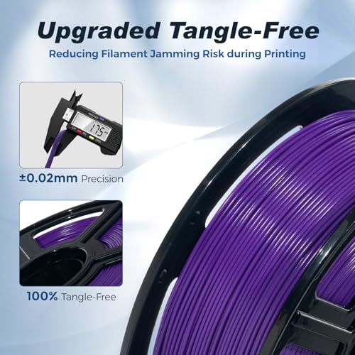 FLASHFORGE Rapid PLA Filament 1.75mm Ruby Red, 1kg Spool B504