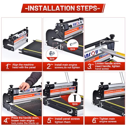 13" Pro Vinyl Floor Cutter with Honing Stone V38702