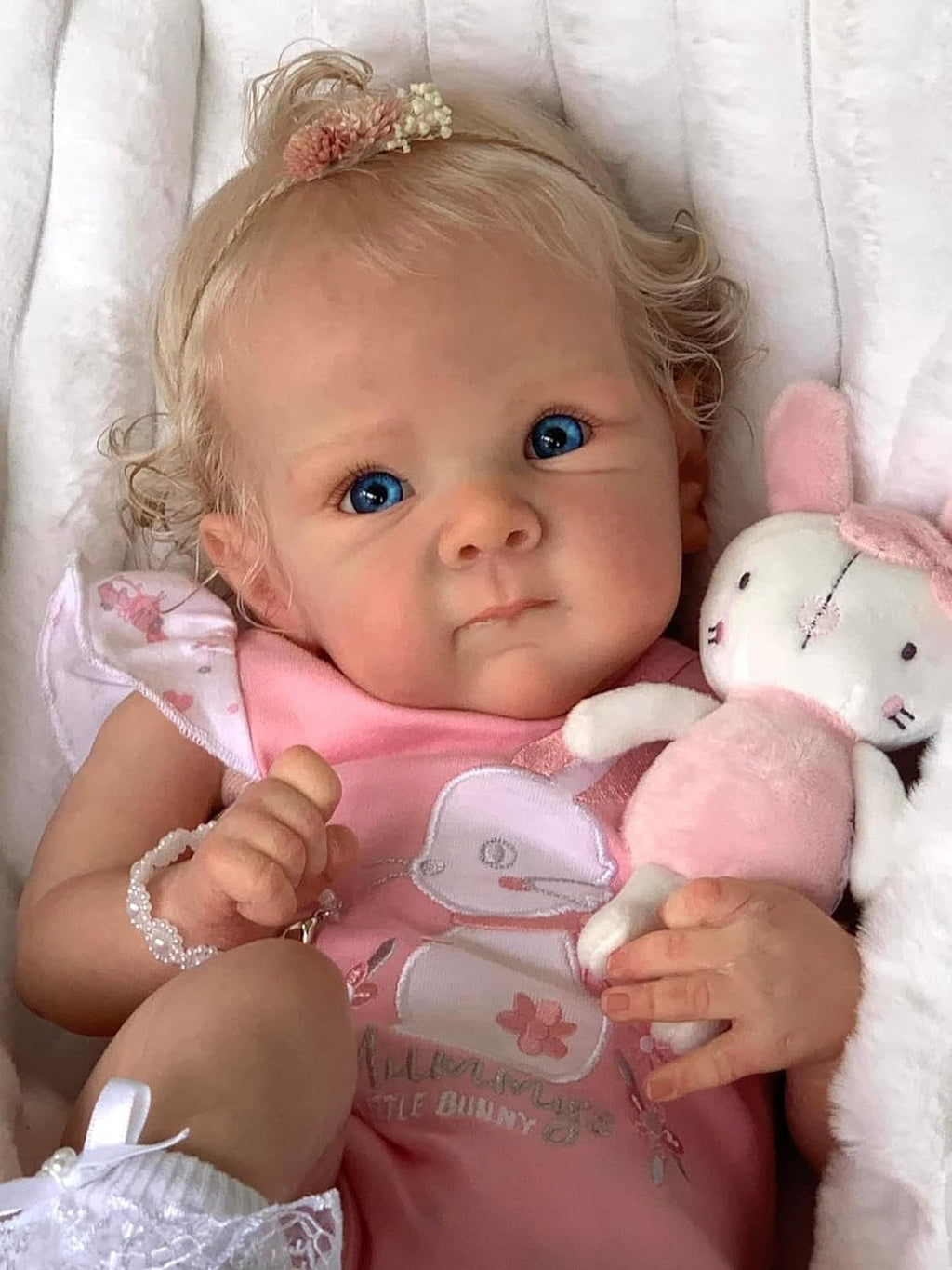 Anano Reborn Baby Dolls Bettie 18 Inch Real Life Newborn Reborn Baby Dolls Soft Silicone Full Body Girl Squishy Silicone Baby Doll Poseable Anatomically Correct Gift for Kids 3+
