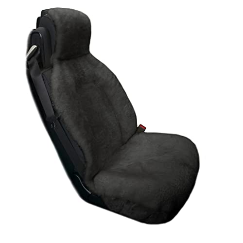 Eurow Genuine Australian Sheepskin Sideless Seat Cover - Champagne