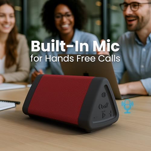 OontZ Angle 3 Portable Bluetooth 5.4 Speaker, IPX5 Water-Resistant, Black B762769