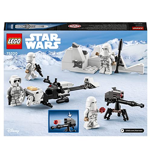 LEGO 75320 Star Wars Snowtrooper Battle Pack with 4 Figures U8253
