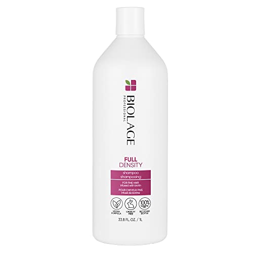 Biolage Full Density Thickening Shampoo | For Fuller & Thicker Hair | With Biotin | For Thin & Fine Hair | Paraben & Silicone Free | Vegan