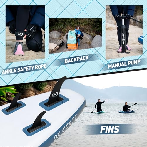 InnoExpo Inflatable Stand Up Paddle Board with Premium Accessories C20354