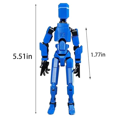 Titan 13 Action Figure Set, 3D Printed Multi-Jointed Movable Toy (3Pcs) O3697