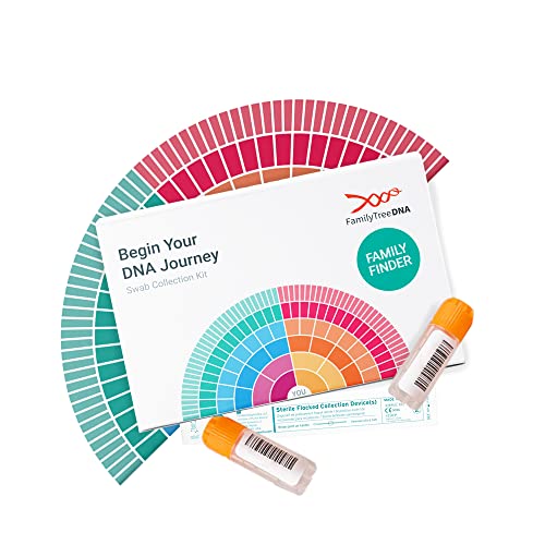 Family Finder, Ancestry & DNA Test Kit, Discover Your Origins & Unlock Your Geographic Roots, Connect with Your DNA Relatives, At-Home Test Kit for Expertly Processed Convenient Sampling