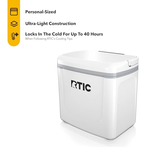 RTIC 8 QT Road Trip Personal Cooler, Insulated Portable Ice Chest A139