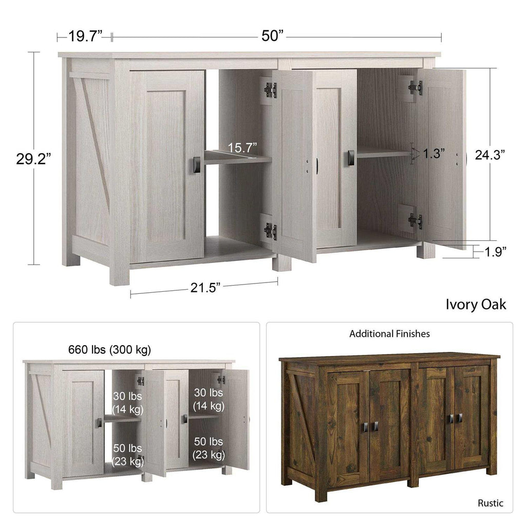 Ollie & Hutch Farmington 55 Gallon Aquarium Stand R5028
