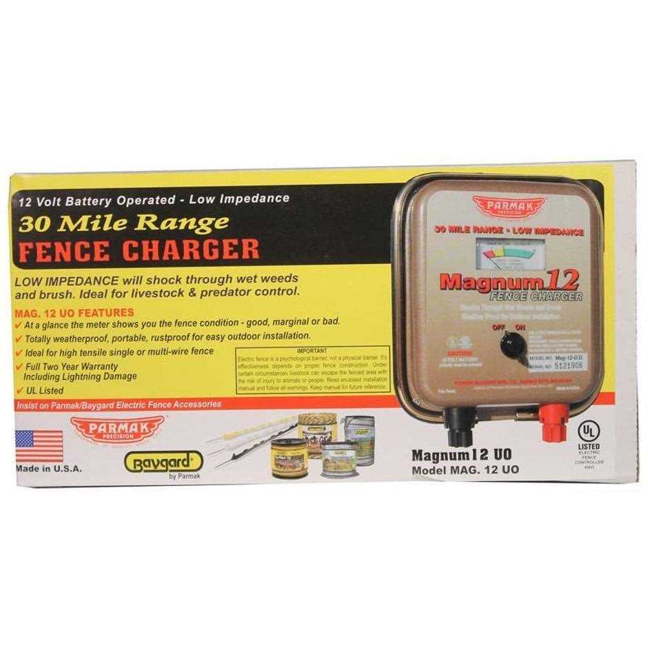 Parmak Electric Fence Charger C8166