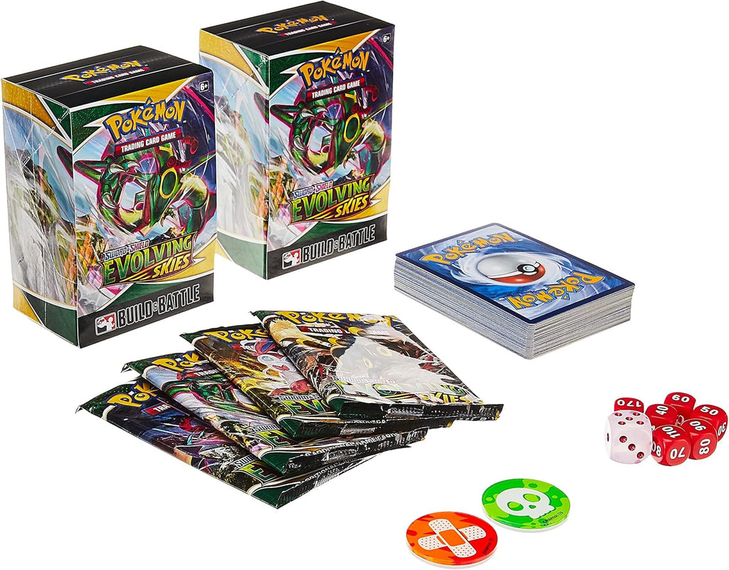 Pokemon TCG Sword & Shield Evolving Skies Build & Battle Stadium I1466