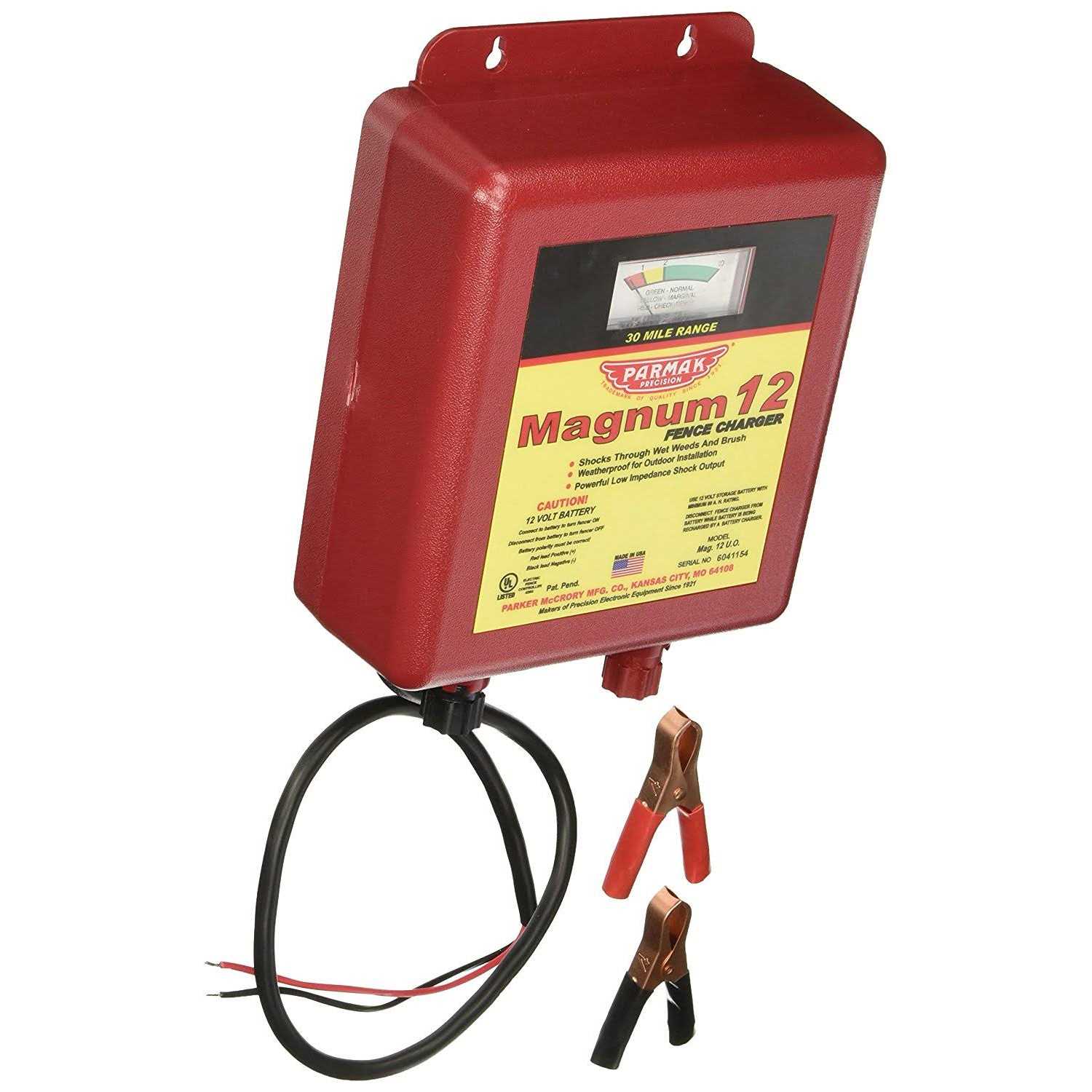 Parmak Electric Fence Charger C8166