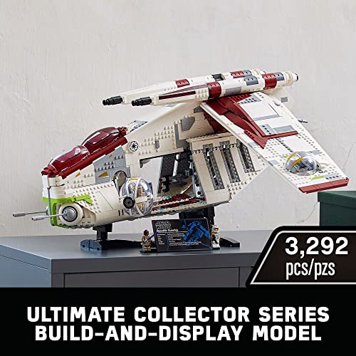 LEGO Star Wars Republic Gunship 75309 UCS Display Model Kit V9334
